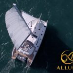 Privilege 64', drone shot, sailing, caribbean charters, vacations, crewed yachts